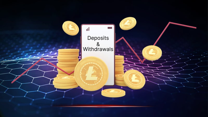 Litecoin coin casinos deposit withdrawals